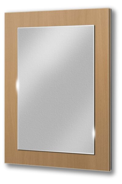 Zrcadlo 75x55 PR 10 barva lamina: buk