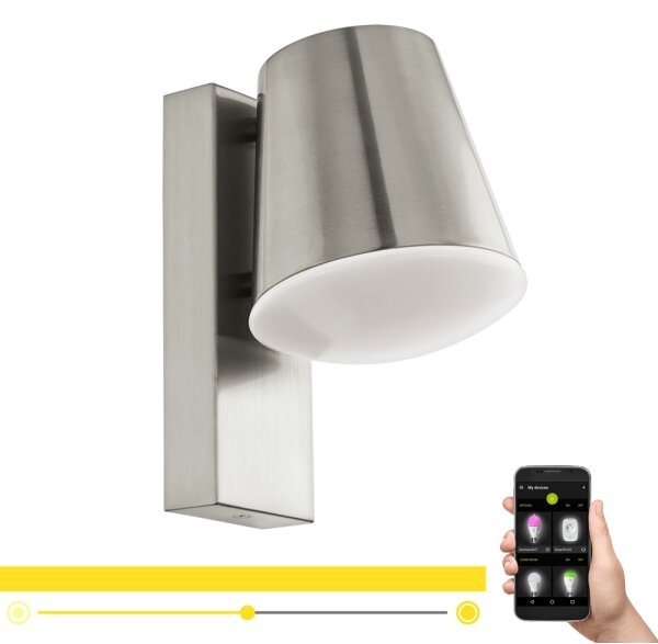 Eglo 97484 - LED Stmívatelné venkovní svítidlo CALDIERO-C 1xE27/9W/230V IP44