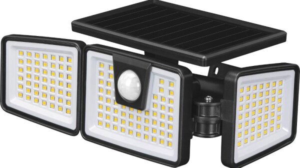 Retlux - LED Solární reflektor se senzorem LED/6,5W/3,7V 1200 mAh IP44