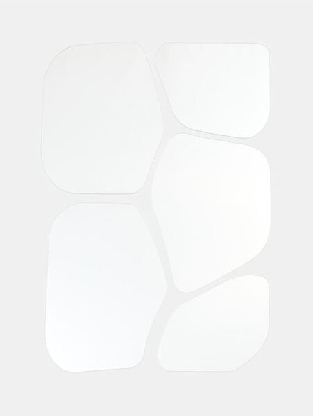 Sinsay - Sada zrcadel s nepravidelnými tvary 5 pack - clear