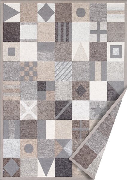 Hnědo-béžový dětský koberec 200x140 cm Laeva - Narma