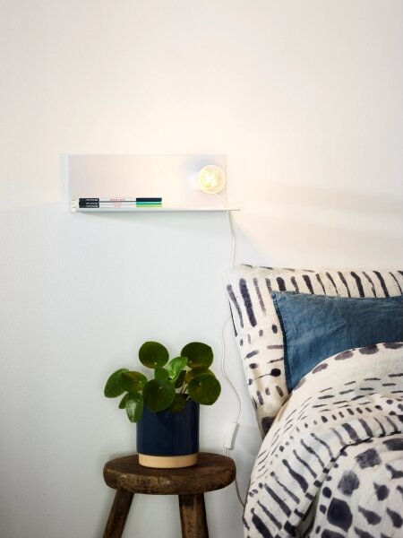 Lucide 06218/01/31 - Nástěnné svítidlo SEBO 1xE27/40W/230V bílá