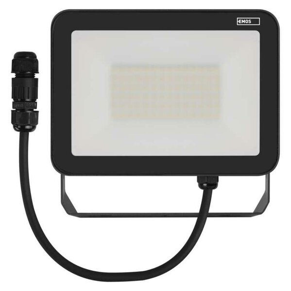 EMOS LED reflektor INOVO 50 W, šedý, neutrální bílá ZS2642