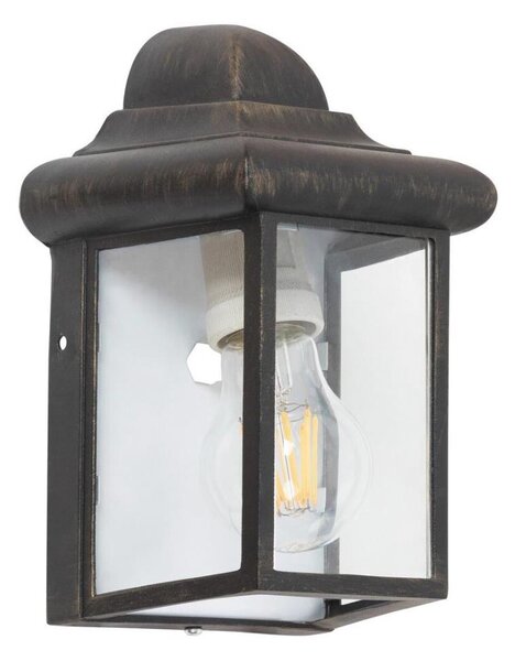 Rabalux 8754 - Venkovní nástěnné svítidlo NORVICH 1xE27/60W/230V IP43 zlatá