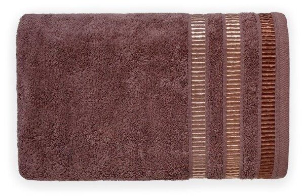 Faro Bavlněný ručník Sagitta 70x140 cm čokoládový