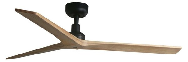 FARO KLIM M stropní ventilátor, černá/borovice DC