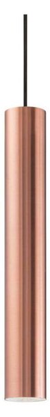 Ideal Lux - LED Lustr na lanku LOOK 1xGU10/7W/230V CRI 90 pr. 6 cm měděná