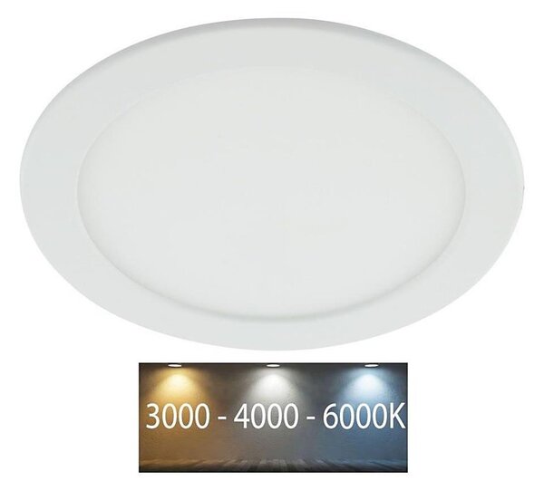 LED Koupelnové podhledové svítidlo LED/18W/230V 3000/4000/6000K IP44