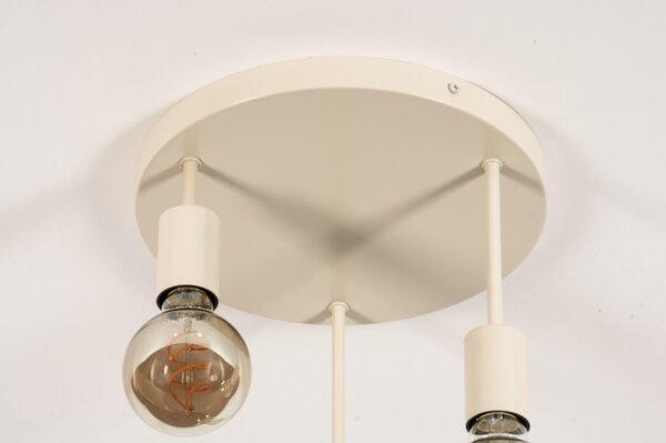 Stropní béžové svítidlo do kuchyně Flexform Bulb Accapulco Sand (LMD)