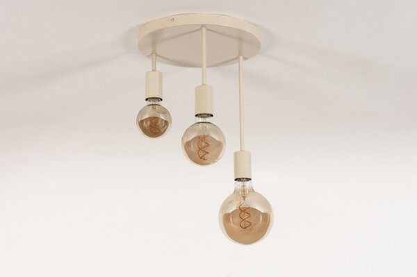 Stropní béžové svítidlo do kuchyně Flexform Bulb Accapulco Sand (LMD)
