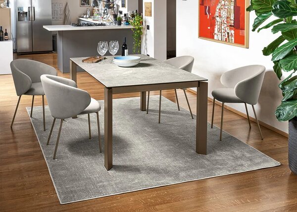 Connubia Obdélníkový koberec Vully, 230x160 cm, CB7277-A Barva: Grey (šedá), Rozměr: 230x160 cm