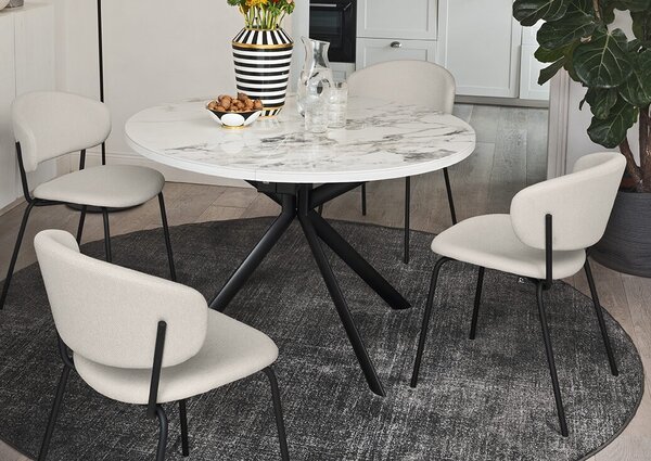 Connubia Kulatý koberec Vully, Ø240 cm, CB7277-C Barva: Grey (šedá), Rozměr: Ø240 cm