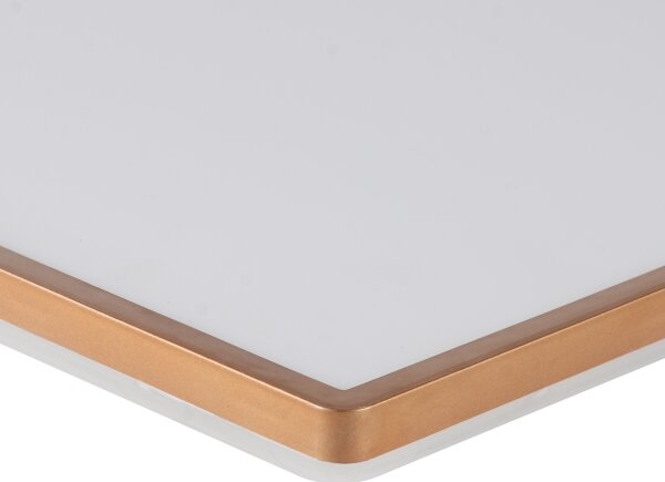 Brilagi - LED Koup. str. svít. ULTRA SLIM LED/18W/230V 30x30 cm rose gold IP54