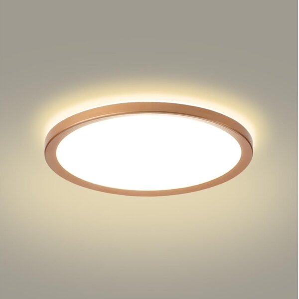 Brilagi - LED Koup. str. svít. ULTRA SLIM LED/24W/230V pr. 42 cm rose gold IP54