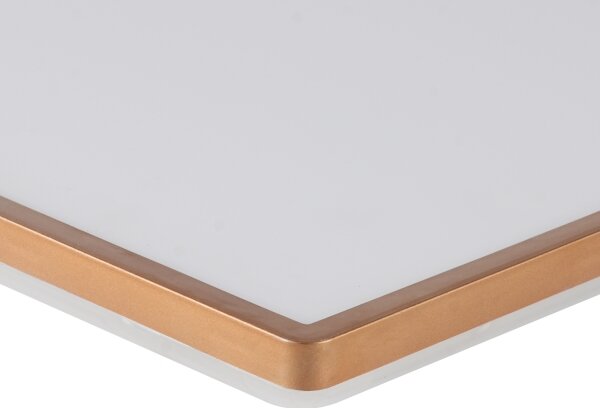 Brilagi - LED Koup. str. svít. ULTRA SLIM LED/24W/230V 42x42 cm rose gold IP54