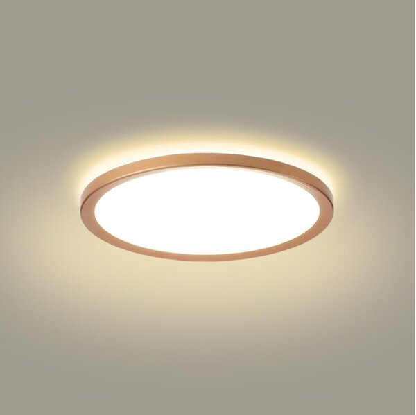 Brilagi - LED Koup. str. svít. ULTRA SLIM LED/18W/230V pr. 30 cm rose gold IP54
