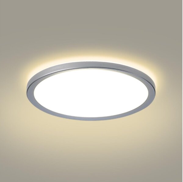 Brilagi - LED Koup. str. svít. ULTRA SLIM LED/24W/230V pr. 42 cm stříbrná IP54