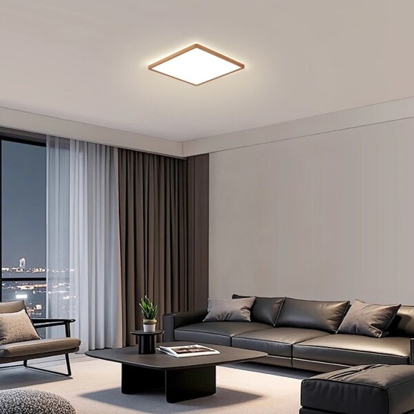 Brilagi - LED Koup. str. svít. ULTRA SLIM LED/18W/230V 30x30 cm rose gold IP54