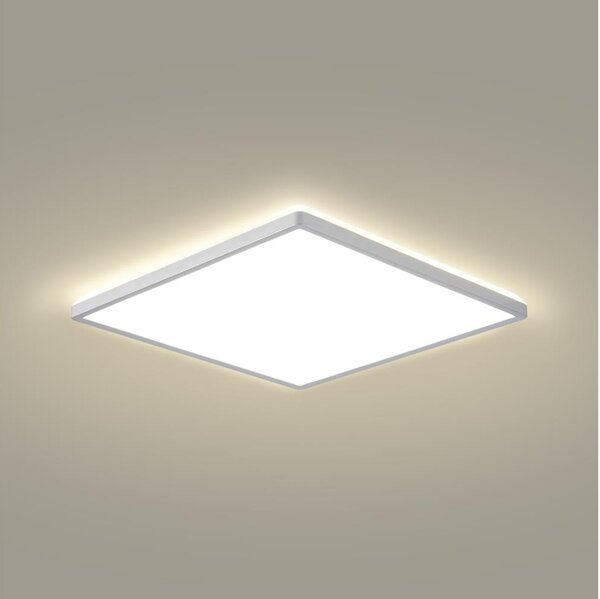 Brilagi - LED Koup. str. svít. ULTRA SLIM LED/24W/230V 42x42 cm stříbrná IP54