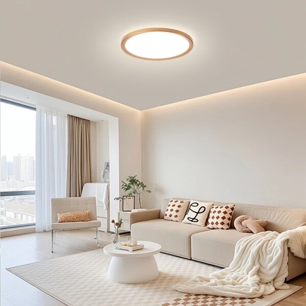 Brilagi - LED Koup. str. svít. ULTRA SLIM LED/24W/230V pr. 42 cm rose gold IP54