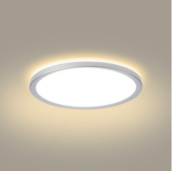 Brilagi - LED Koup. str. svít. ULTRA SLIM LED/12W/230V pr. 22,5 cm stříbrná IP54