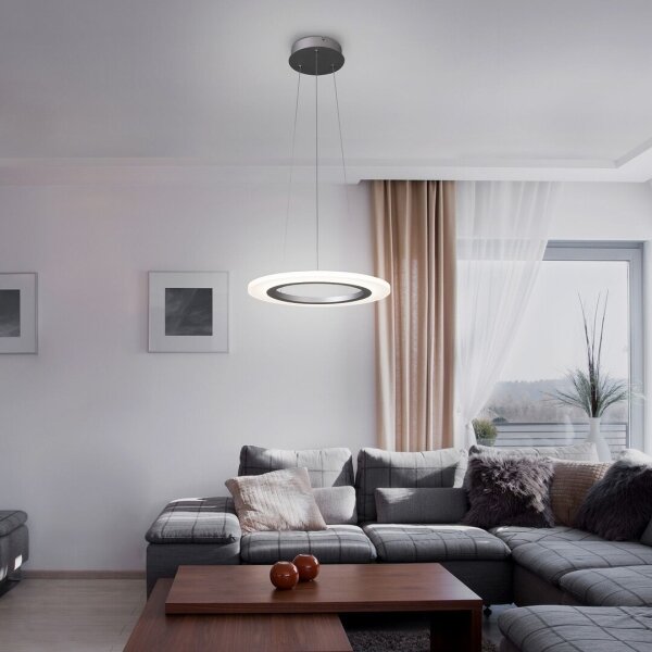 Rabalux 2428 - LED Lustr ADRIENNE LED/20W/230V stříbrná