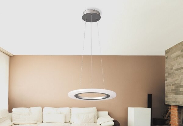 Rabalux 2428 - LED Lustr ADRIENNE LED/20W/230V stříbrná