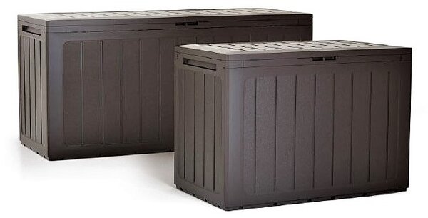 PROSPERPLAST Zahradní box BOARDEBOX umbra 116 cm - 280L