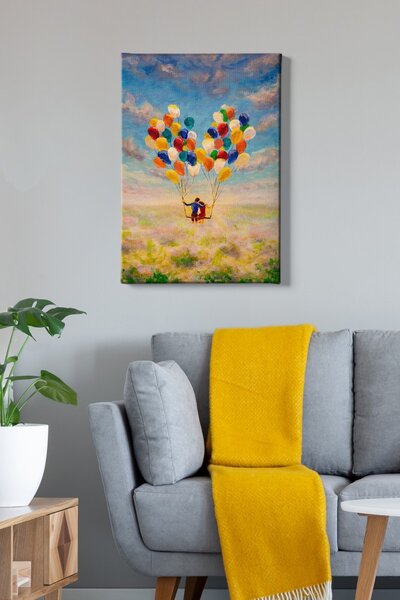 Wallity Obraz na plátně Fly together 50x70 cm