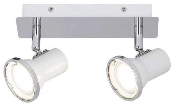 Rabalux 5498 - LED Koupelnové bodové svítidlo STEVE 2xGU10/50W/230V