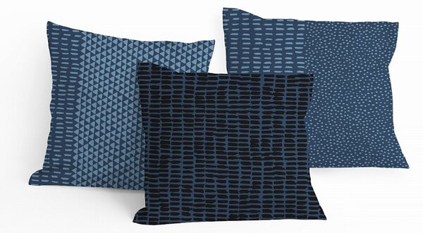 Povlečení Lewis Blue Bavlna deluxe povlak 40/40