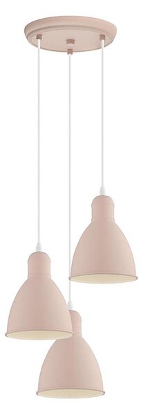 EGLO 49084 - Lustr na lanku PRIDDY-P 3xE27/60W/230V