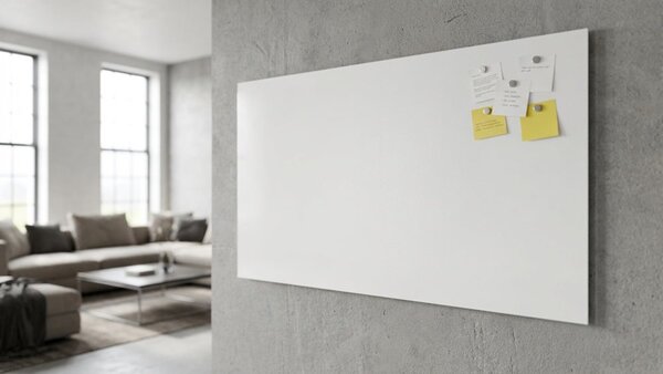 Matná magnetická skleněná tabule 220×120 cm, TSO220x120P4