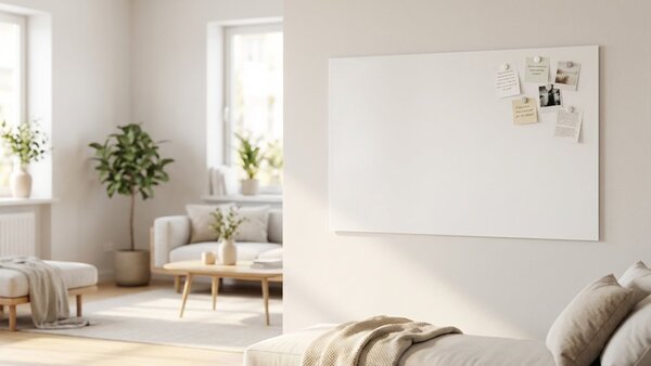 Matná magnetická skleněná tabule 140×80 cm, TSO140x80P4