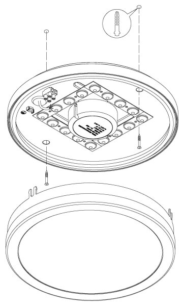 Eglo 97299 - LED Stmívatelné koupelnové svítidlo LOCANA-C LED/14W stříbrná IP44