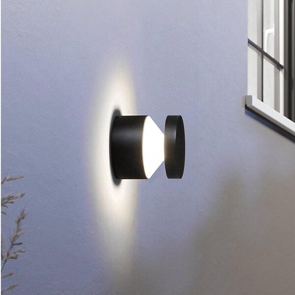 Eglo 65038 - LED Venkovní nástěnné svítidlo MELZO PRO LED/11W/230V IP44 černá