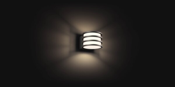 Philips - LED RGB Stmív. venkovní nástěnná lampa Hue LUCCA 1xE27/8,1W/230V IP44