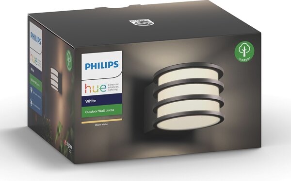 Philips 17401/93/P0 - LED Venkovní svítidlo Hue LUCCA 1xE27/9,5W/230V IP44