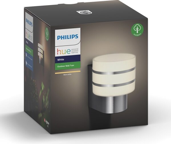 Philips 17404/47/P0 - LED Venkovní nástěnné svítidlo Hue TUAR 1xE27/9,5W IP44