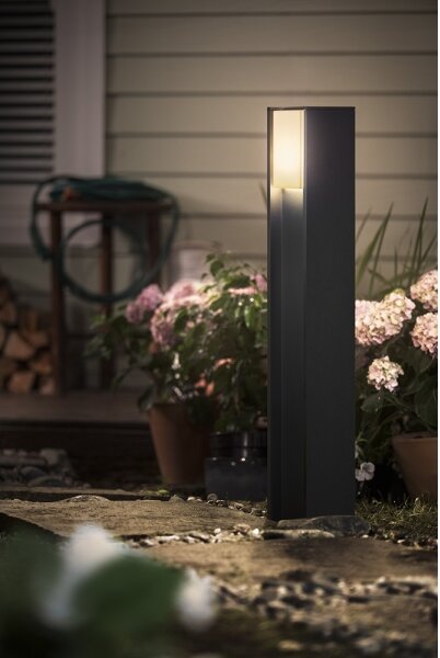 Philips 16474/93/P0 - LED Stmívatelná lampa Hue TURACO 1xE27/9,5W/230V IP44