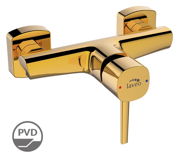 Laveo Sprchová baterie Pola - BAP_G40D, zlatá lesk