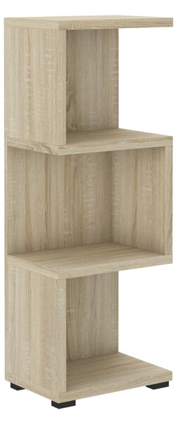 ADRK Designový regál na knihy MORI S 42, dub sonoma