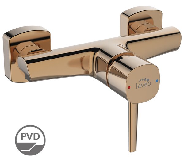Laveo Sprchová baterie Pola - BAP_840D, růžové zlato lesk