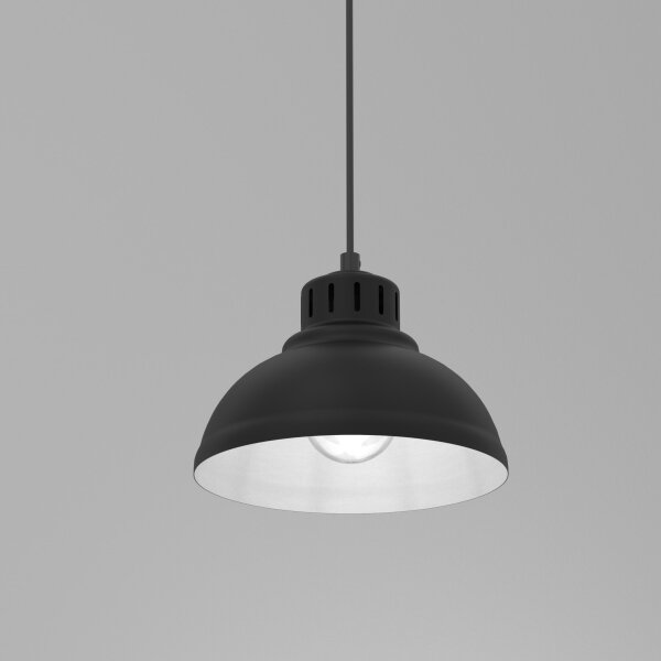 Lustr na lanku SVEN 1xE27/15W/230V černá