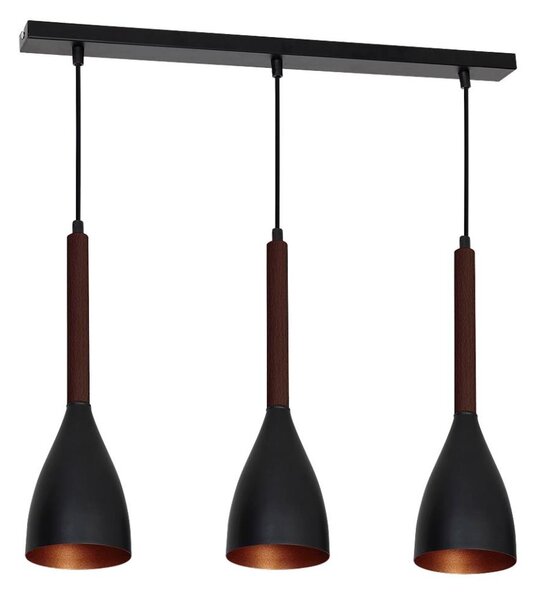 Lustr na lanku MUZA 3xE27/60W/230V