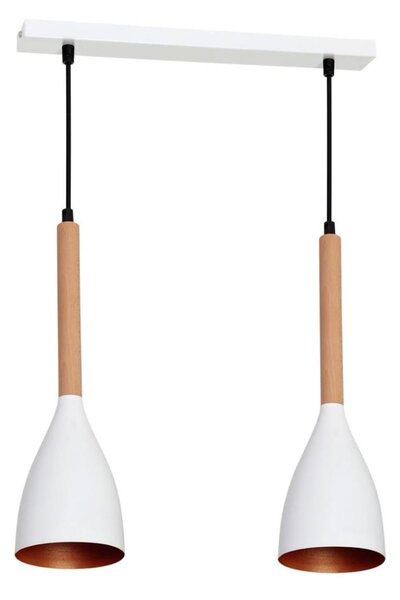 Lustr na lanku MUZA 2xE27/60W/230V