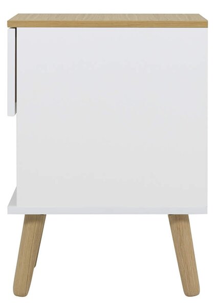 Noční stolek todo 40 x 60 cm bílý