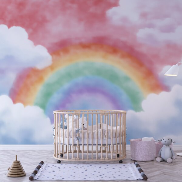 Fototapety Duha v oblacích, Fototapety dětské, Fototapety Dětské Duha, w04644 : uwalls.cz