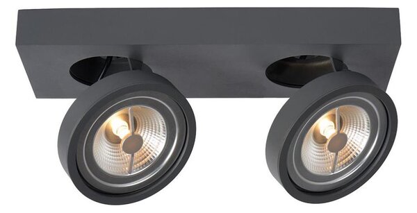 Lucide 09920/20/36 - LED Stmívatelné bodové svítidlo NENAD AR111 2xG53/10W/230V