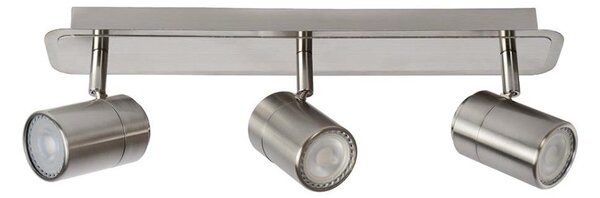 Lucide 26957/15/12 - LED Bodové svítidlo LENNERT 3xGU10/5W/230V matný chrom